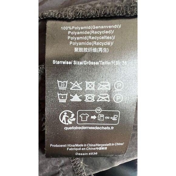 Baum und Pferdgarten Cargo Pants Women's Size 36 Black Elastic Waist Ankle Zip - Picture 6 of 10